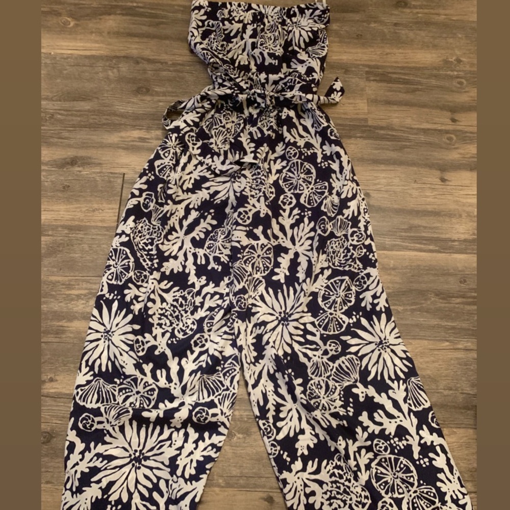 Lily Pulitzer Strapless jumpsuit